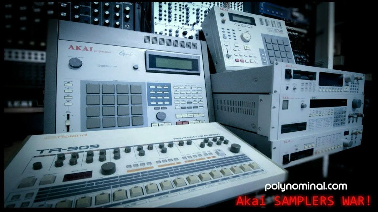 Audio Blind test: 5 akai VS. samplers (mpc60, s950,s01,s3000xl, mpc2000XL)