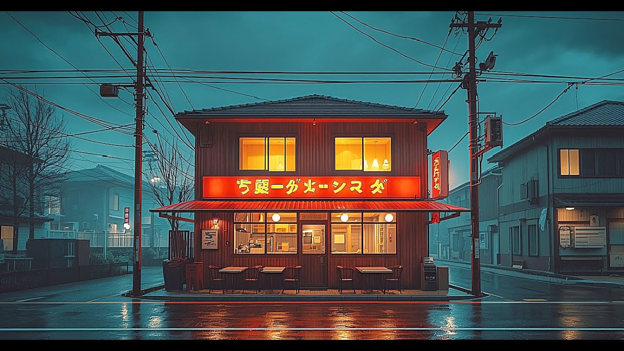You're Studying While the Rain Slowly Fades II Calm Lofi Focus