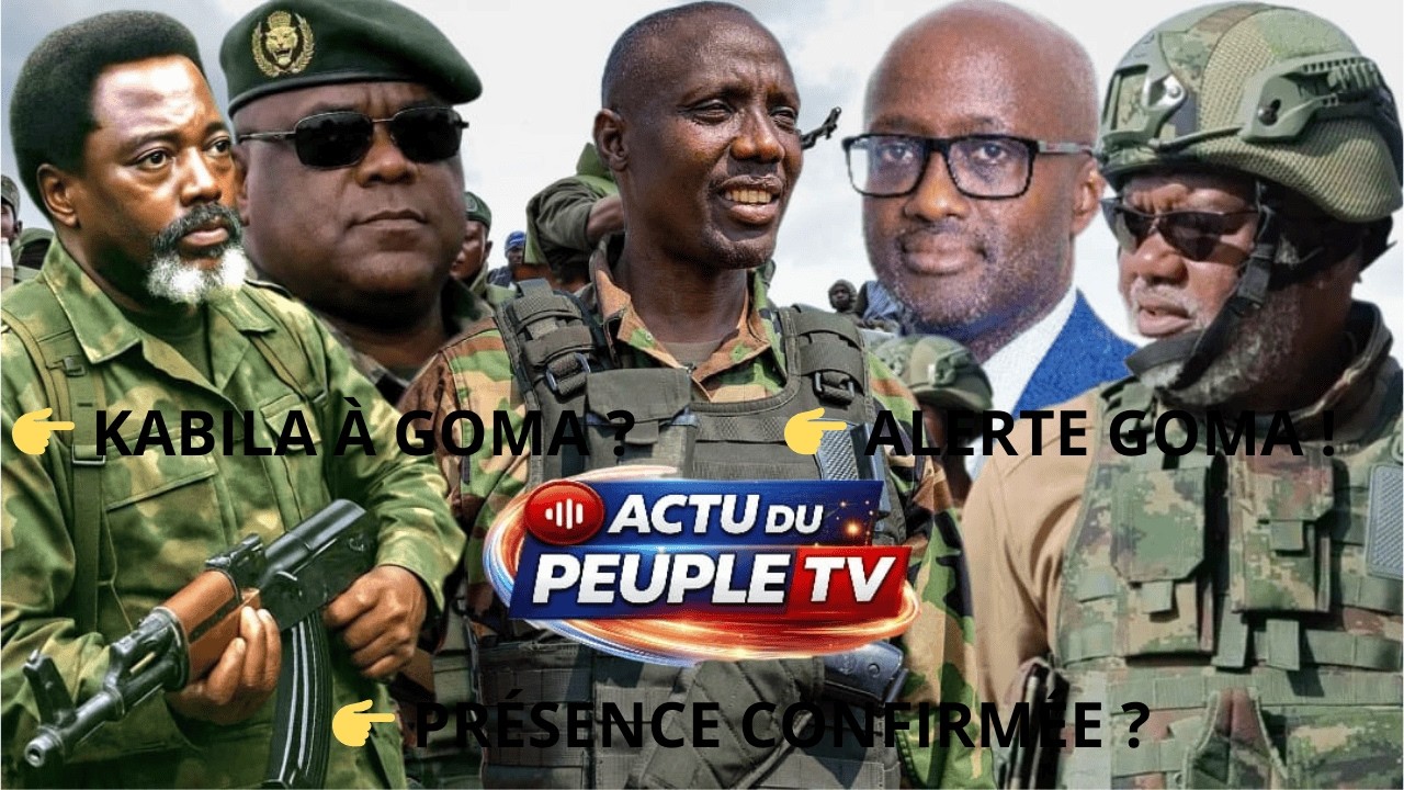 ALERTE: GOMA ANNONCE LA PRÉSENCE DE JOSEPH KABILA ?
