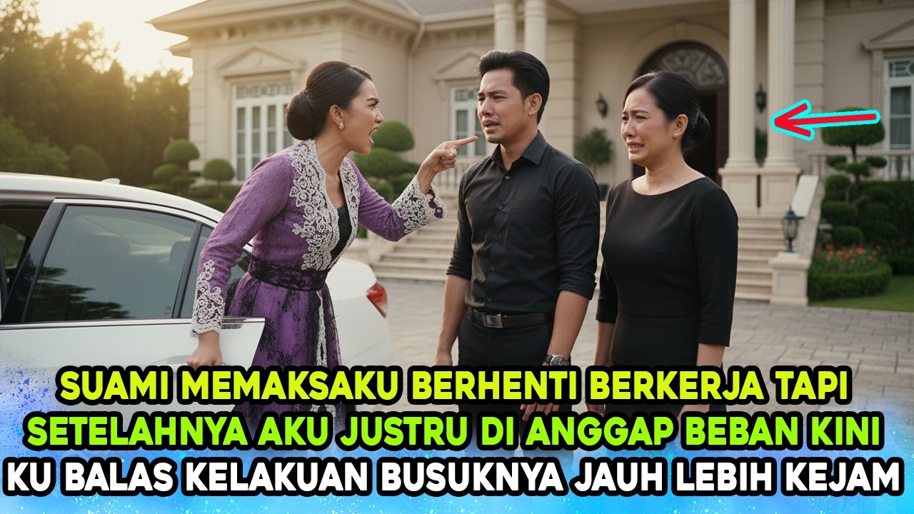 KU BALAS KELAKUAN BUSUK SUAMIKU YANG MENGHINAKU BEBAN , KINI DIA BERLUTUT PADAKU