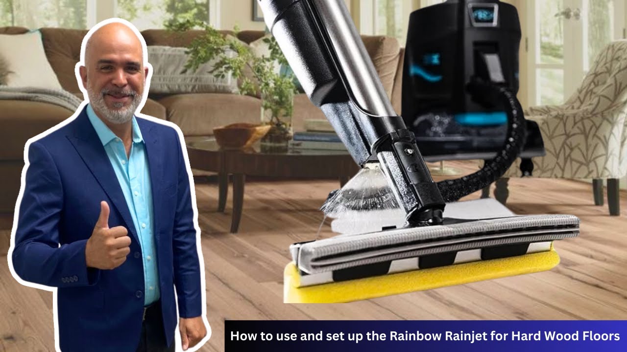 Как использовать и настроить устройство Rainbow Rainjet для чистки паркетных полов