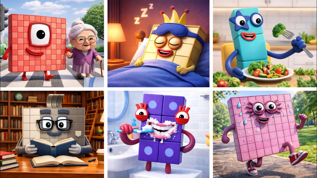 Good Habits Made Fun with Numberblocks!