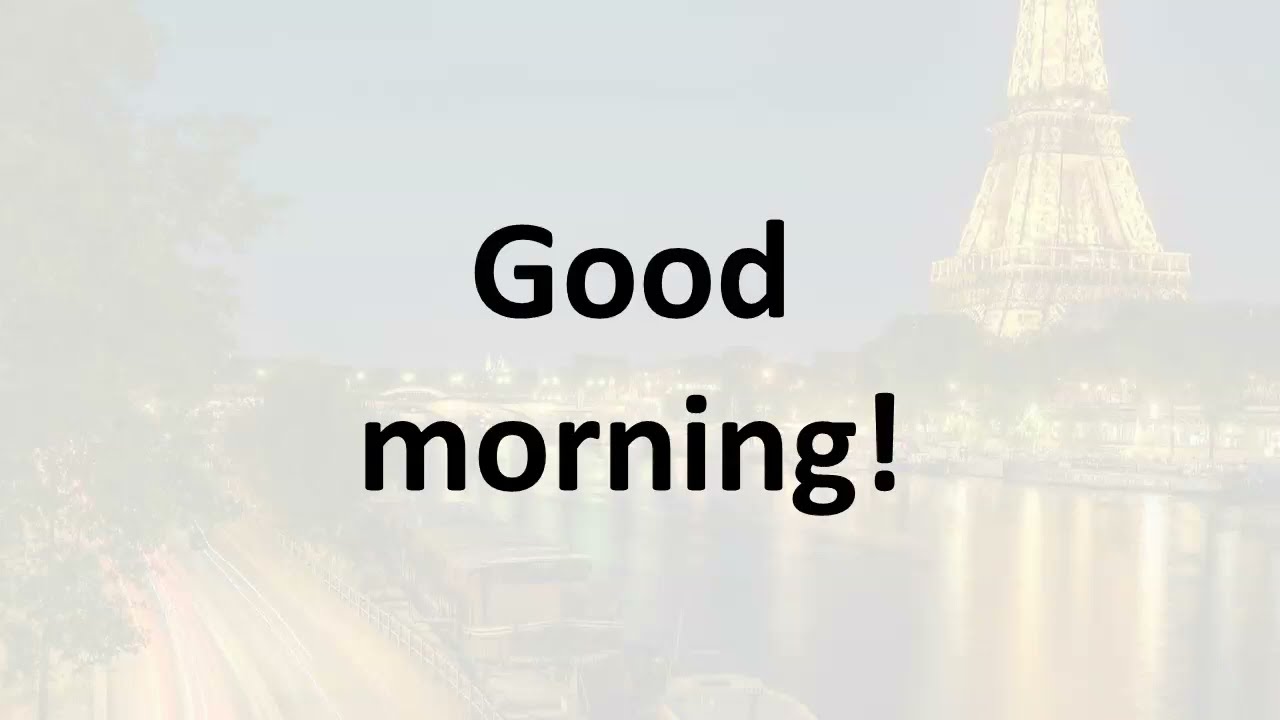 01 Easily Learn French, Greetings
