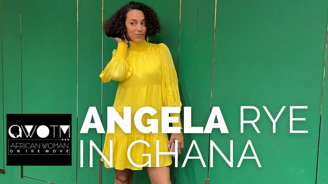 Angela Rye Visit's Ghana For the First Time | African Woman on the Move  - Diaspora Woman