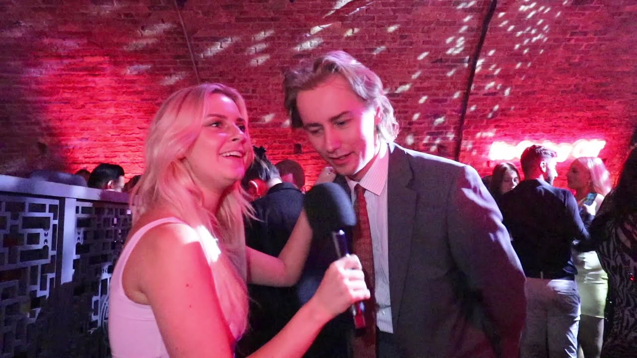 Made in Chelsea's Freddie Browne gets asked what it's like to be on TOWIE at Lit Clapham
