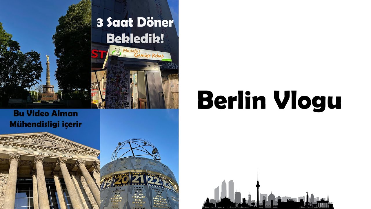 Avrupa'nın İlk Dönercisine Gittik! Berlin Sokaklarında Kaybolduk!