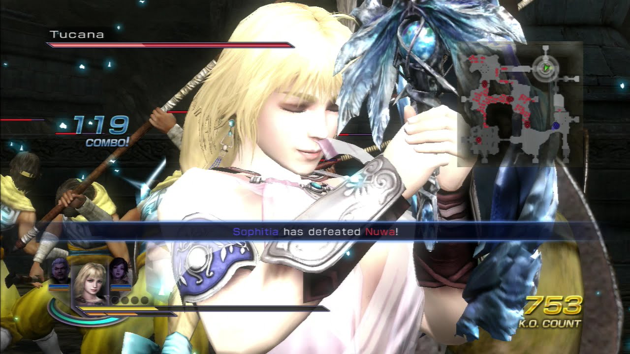 Warriors Orochi 3 Ultimate - Sophitia Alexandra Gameplay (Soul Calibur Goddess)