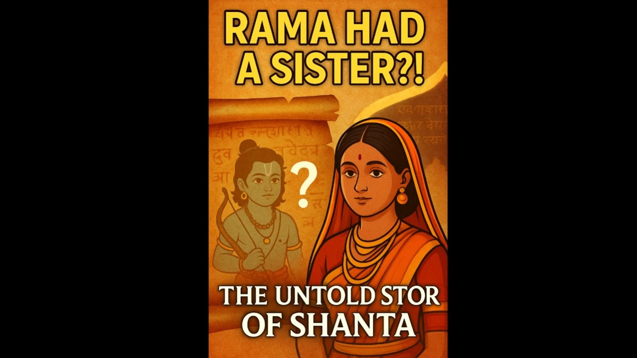 The Sister Who Made Rama&rsquo;s Birth Possible #ramayana  #ShantaDevi   #RamaSister #hindumythology