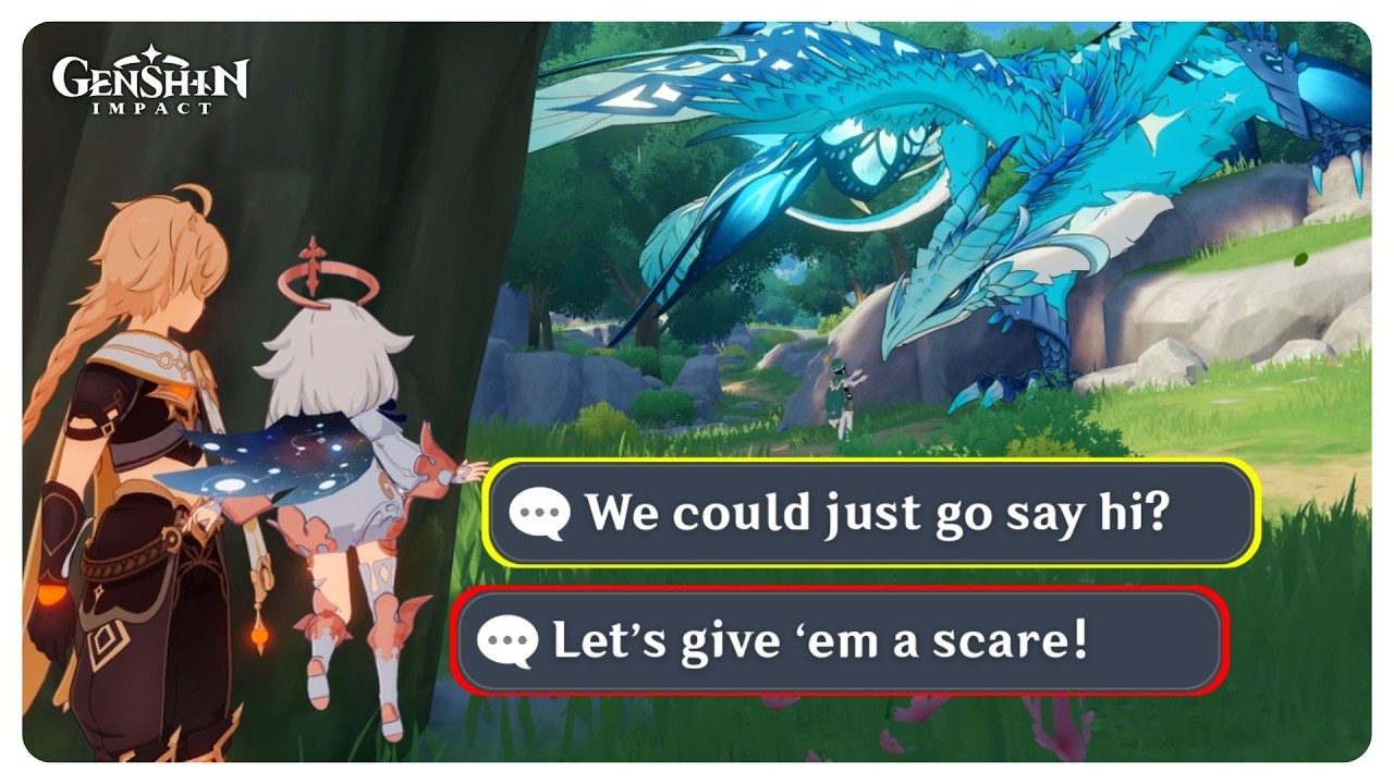 EXTRA Dialogues: Venti & Dvalin’s Reaction Is Hilarious - Genshin Impact Luna V