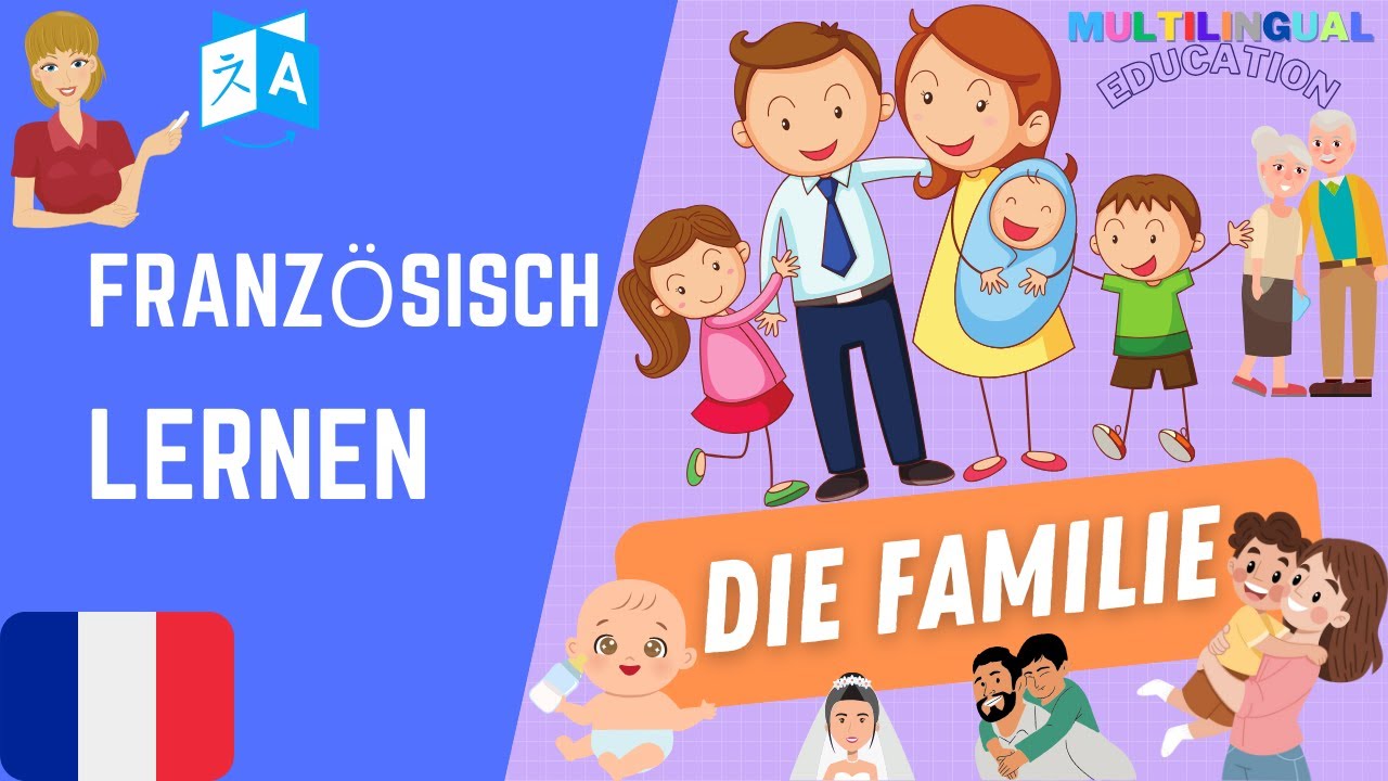 Die FAMILIENMITGLIEDER auf Französisch