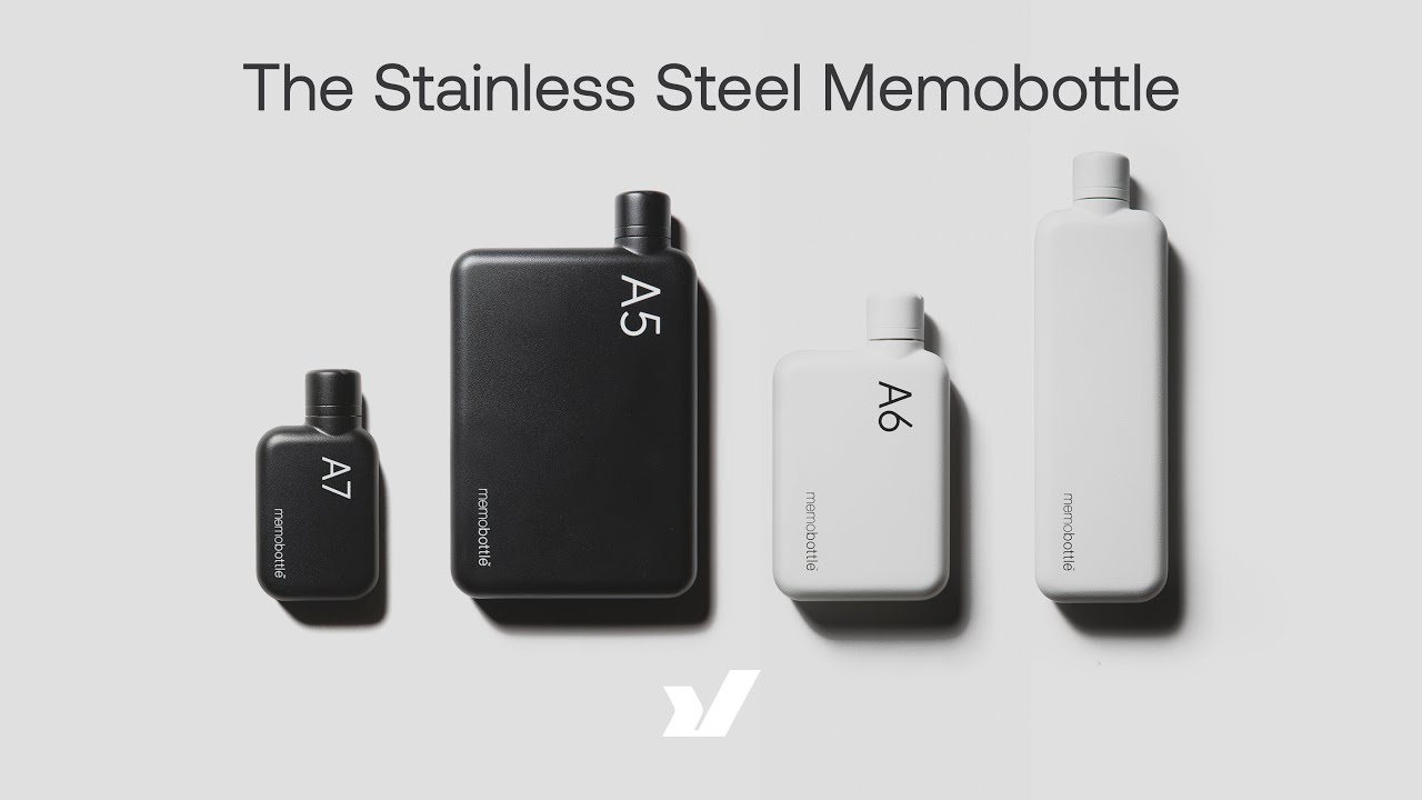 Новая бутылка Memobottle из нержавеющей стали — усовершенствованная и улучшенная