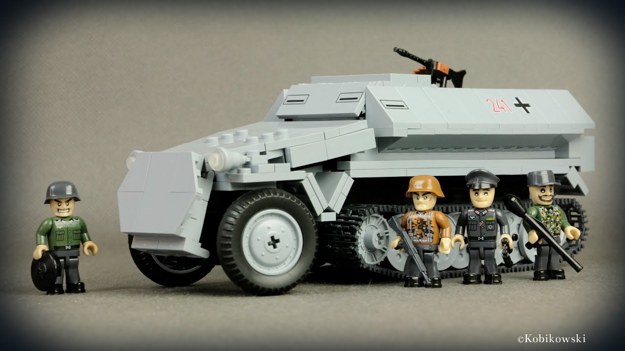 COBI Bitwa o Berlin #17-20 - Sd.Kfz. 251 - recenzja