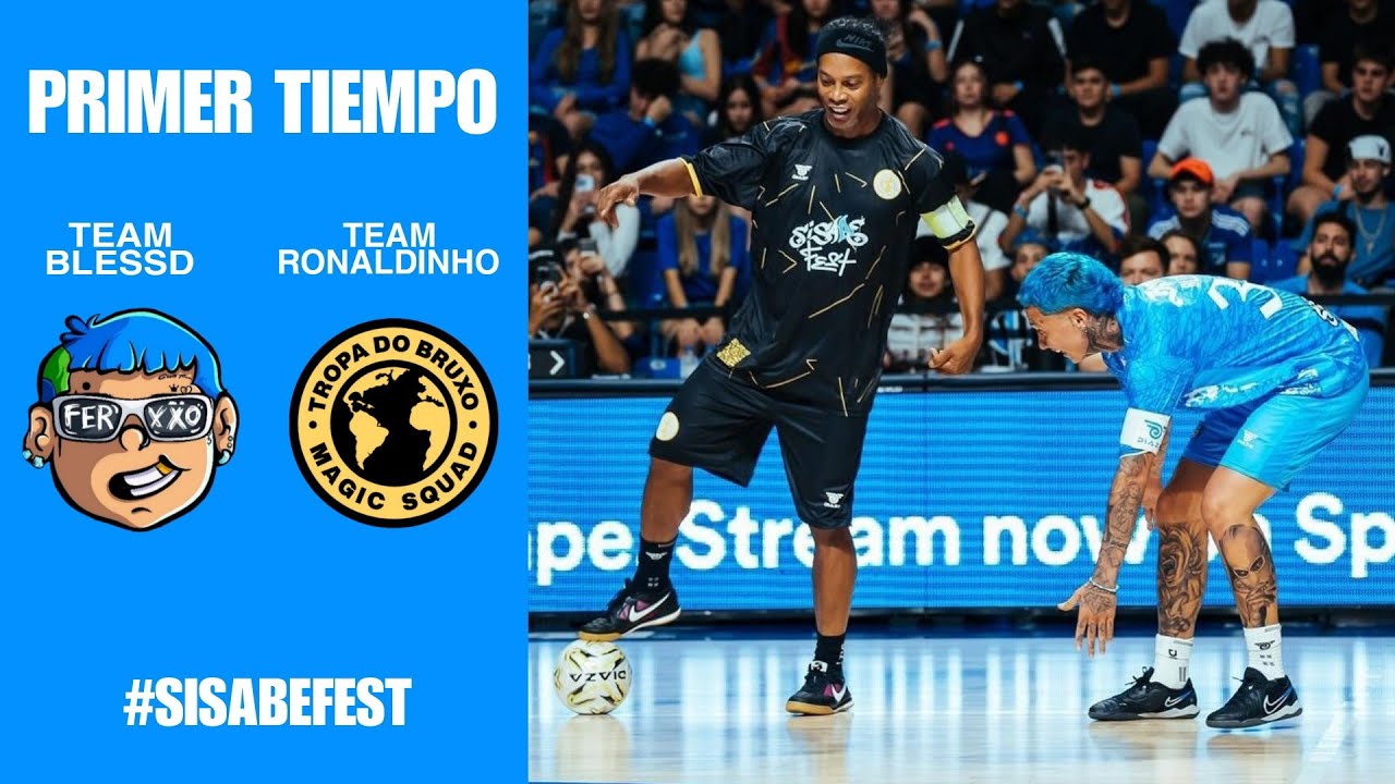 BLESSD VS RONALDINHO PARTIDO PRIMER TIEMPO #SISABE | WESTCOL