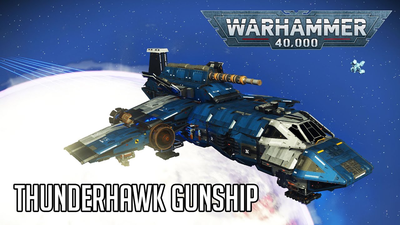 No Man's Sky Corvette Build - Thunderhawk Gunship