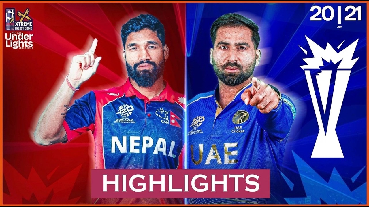 Nepal vs UAE | 2nd T20 2026 | Full Match Highlights | NEP vs UAE