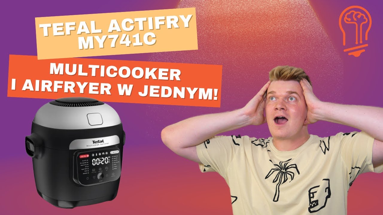 Recenzja Tefal ActiFry MY741C. Jak działa airfryer i multicooker z automatycznym mieszadłem? 🤔🍟