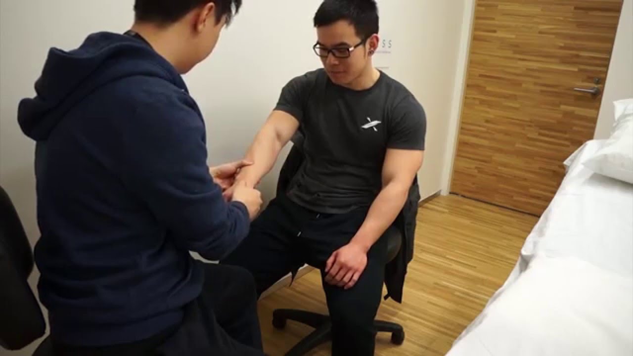 Wrist Pain Treatment for Instant Pain Relief with Acupuncture (Powerlifter)