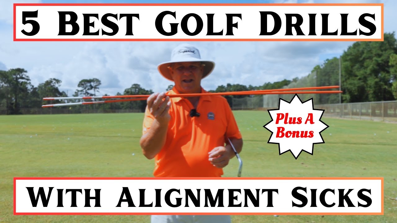 5 Best Golf Drills Using Alignment Sticks