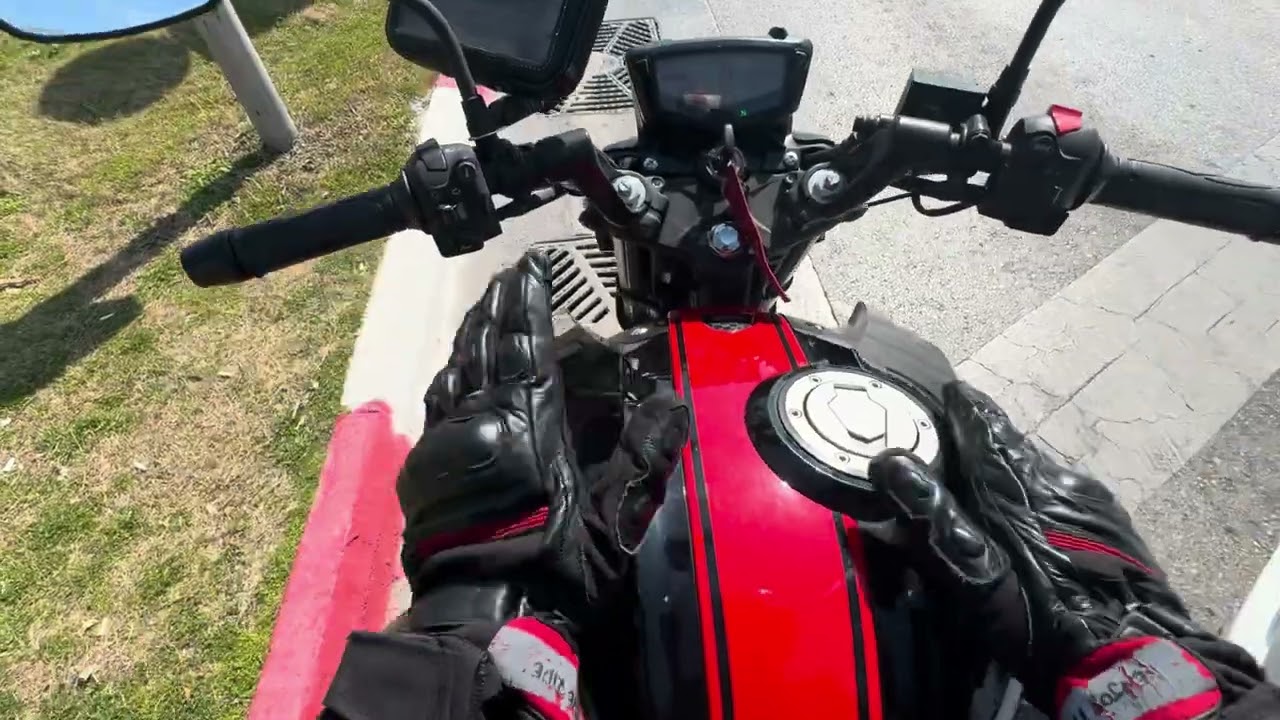 Tvs apache rtr200 bol gazlamalı agresif sürüş
