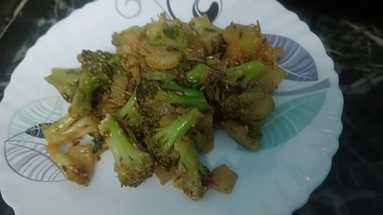 Broccoli Ki Tasty Sabzi Banayein ब्रोकली की सब्ज़ी की मज़ेदार रेसिपी Simple and Unique Recipes