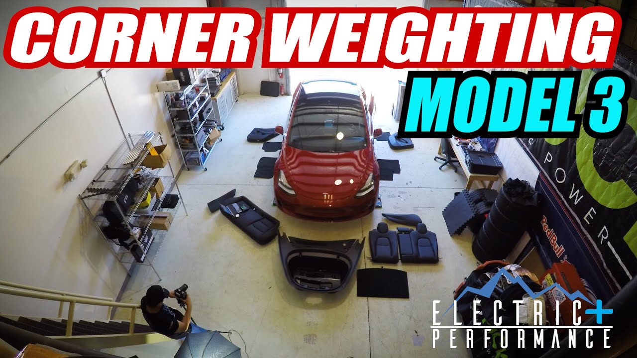 Road To Pikes Peak Episode 8: Tesla Model 3 Performance - Corner Weights