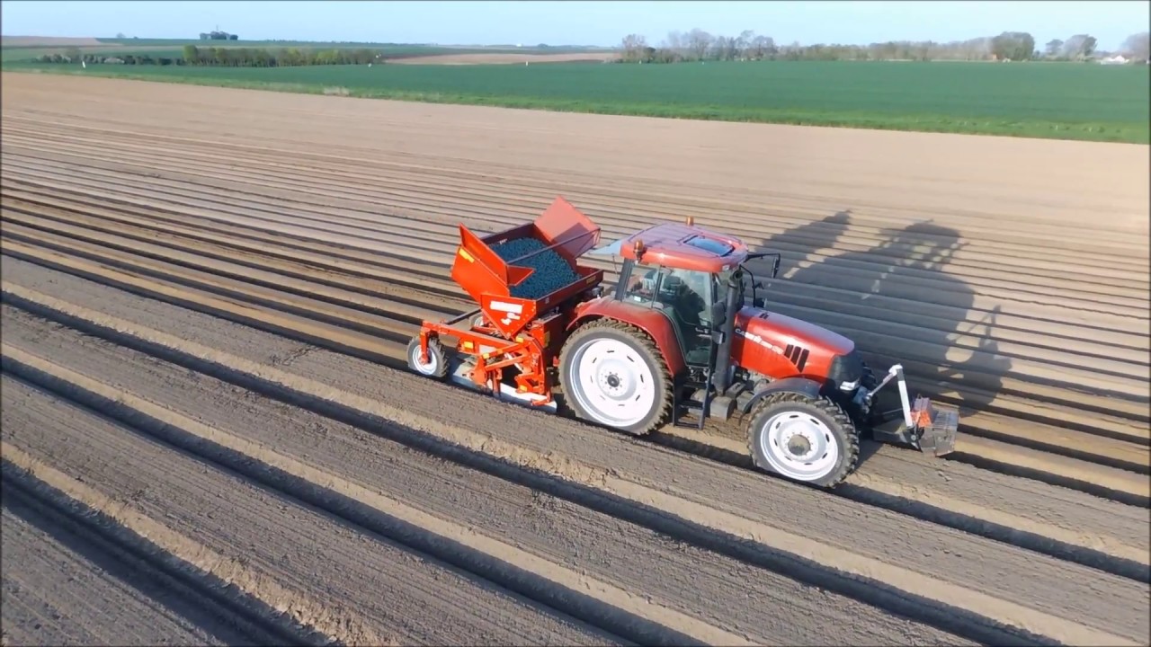 Plantation de Pomme de Terre 2018 / Case IH /Grimme [ Chantier n°2 ]