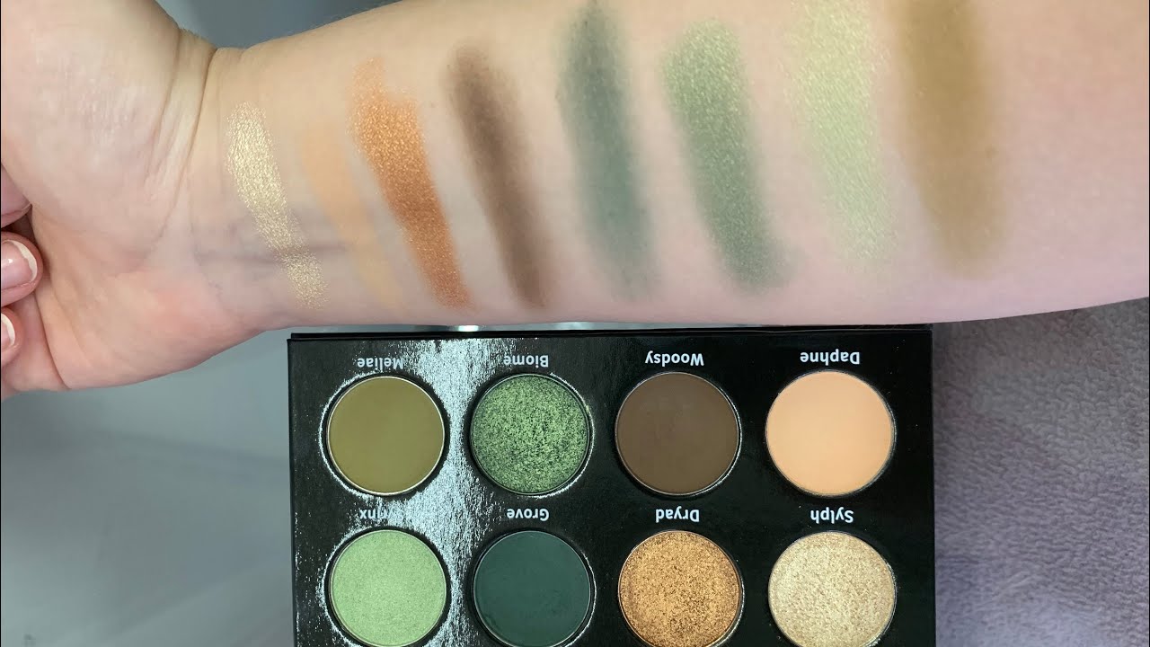 MAKEUP: GRWM TUTTO VERDE CON LA FOREST NYNPH DI MBA COSMETICS