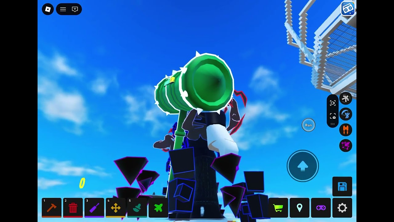 How to make a glitched hovering board in plane crazy. My friend is making it