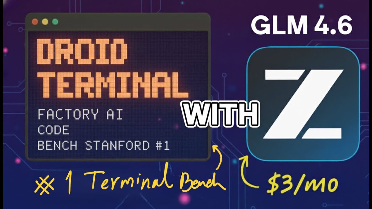 How to Set Up GLM 4.6 in DROID Terminal | Best Coding Agent Install Tutorial (2025)