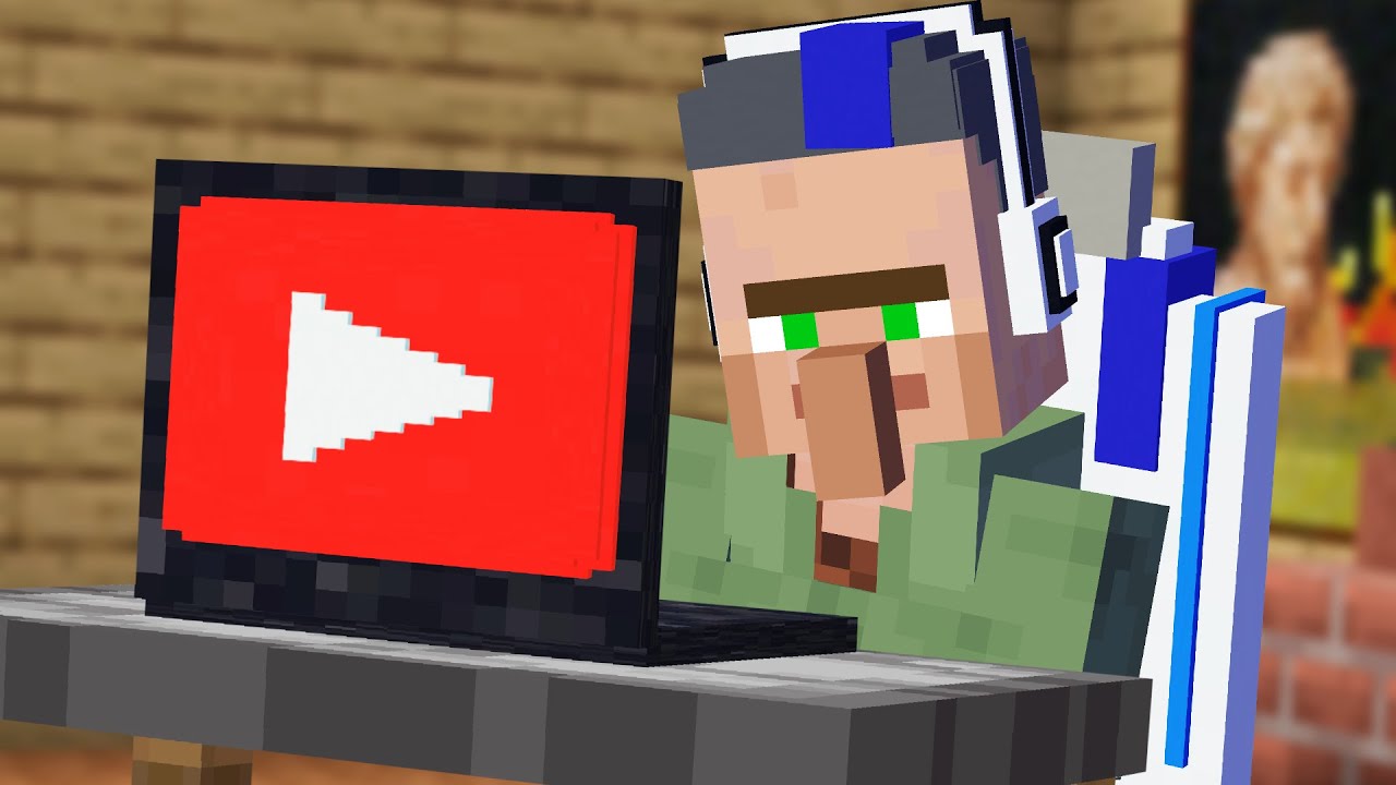 Minecraft Mobs, если бы они были профессиональными ютуберами