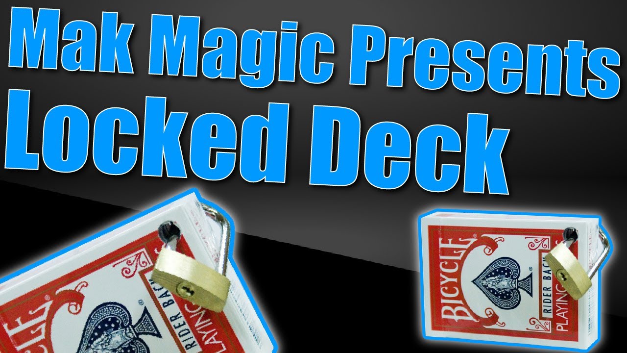 Locked Deck By Mak Magic | Incredible Card Routine Without Sleight Of Hand