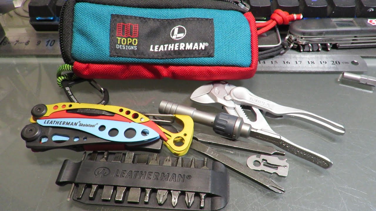 Leatherman TOPO DESIGNS SHEATH : Configuring EDC!