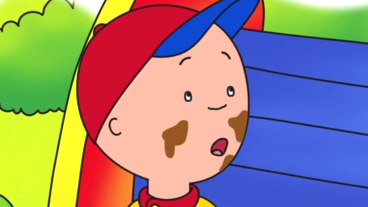 Caillou 509 - Caillou's Cross-Hop/Glitter Glitch/The Untidy Classroom