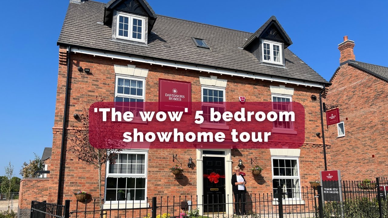 Three storey IMPRESSIVE 5 bedroom show home tour! The Newstead at Brook Fields in Fleckney