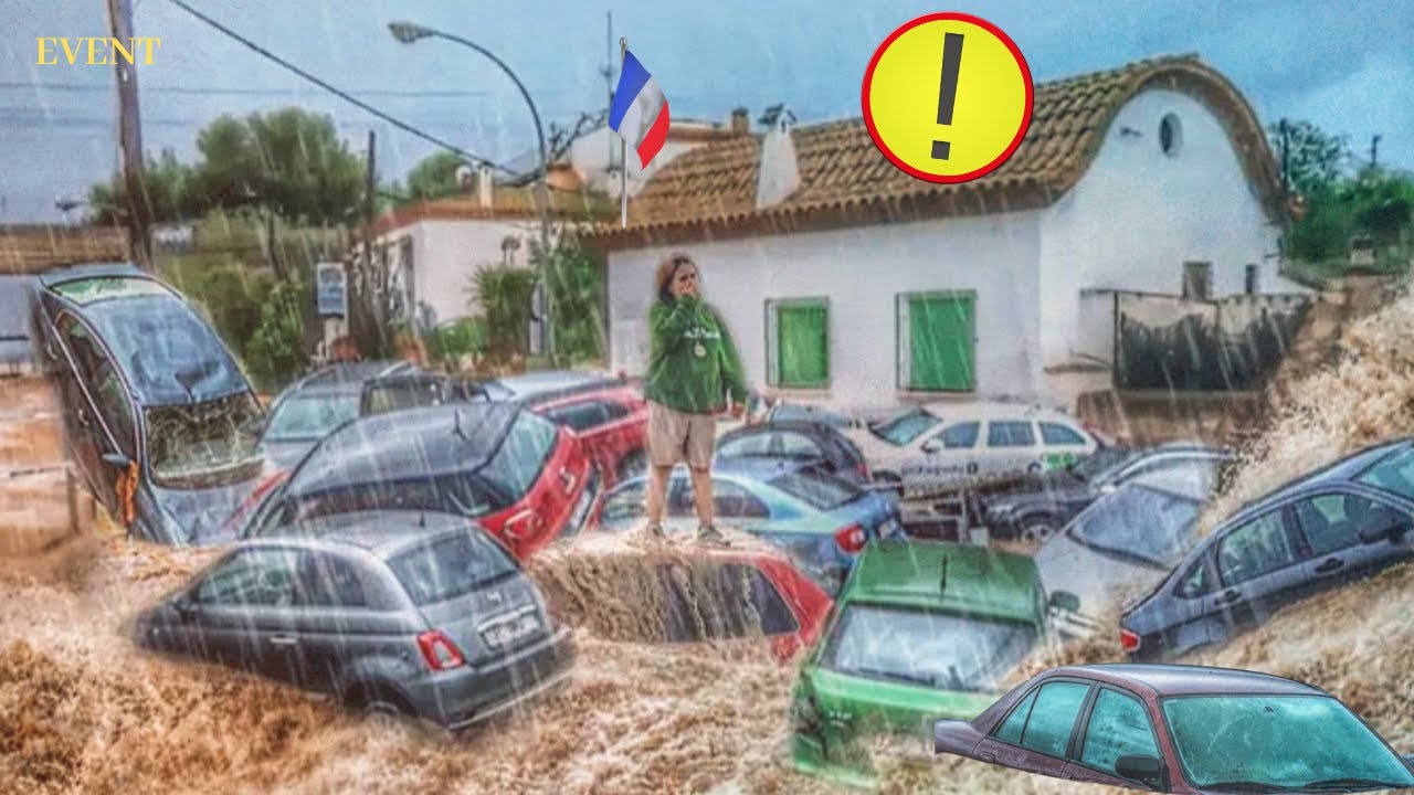 Life in France Interrupted by Massive Floods