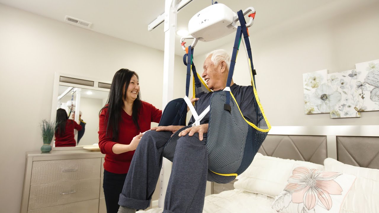 The new Handicare AP 450 | Portable Ceiling Lift – VIVA Mobility USA