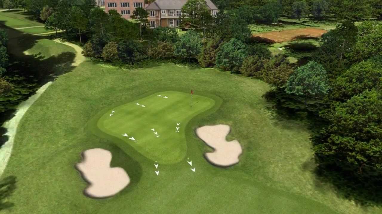 Wentworth West Course Flyover Hole 3