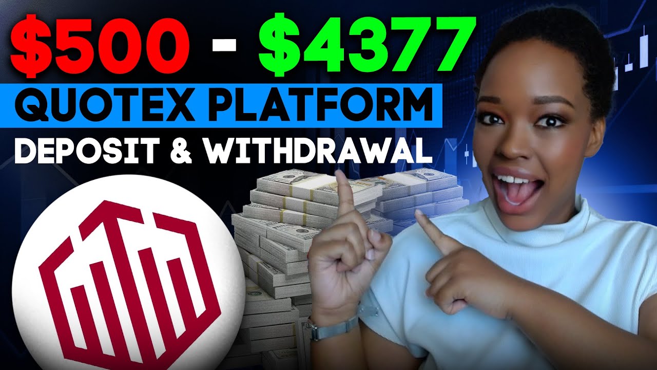 How to withdraw money from binary options broker Quotex (Deposit & Withdrawal $4377)