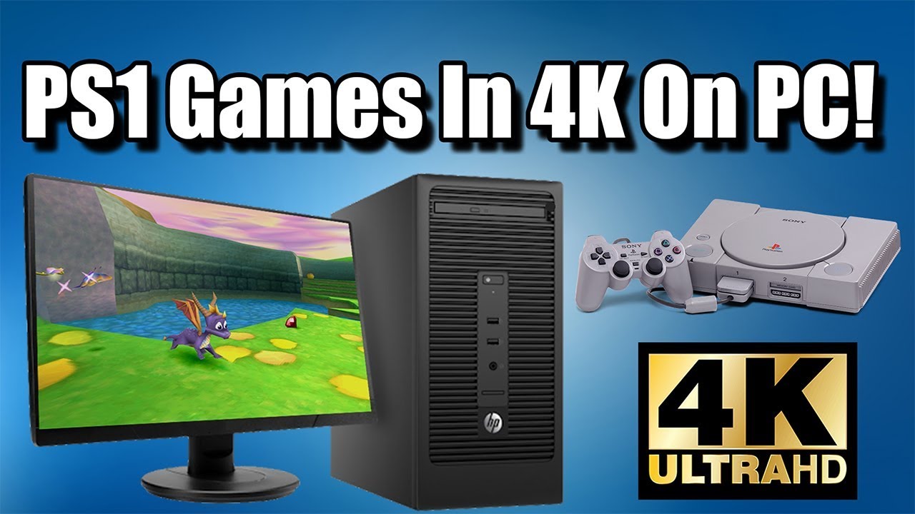 How To Run PS1 Games Up To 4K Or 1080P On PC! It Looks Amazing!