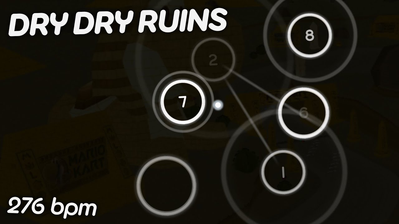 Dry Dry Ruins (Cut Ver.) by Ryo Nagamatsu & Asuka Oda // 276BPM Aim (osu!)