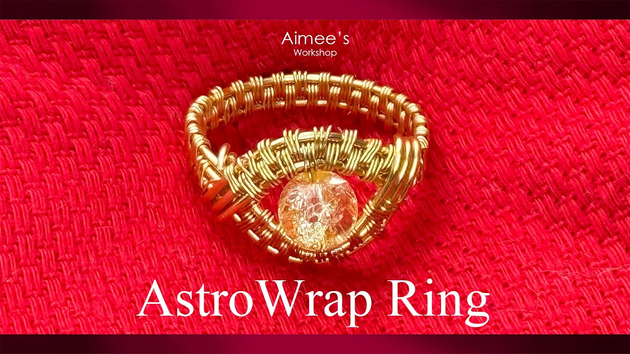 DIY Wire Wrap Ring 🌌 Make a Crystal Ring in 40 Minutes! | Beginner-Friendly Jewelry Tutorial【绕线新手必看】