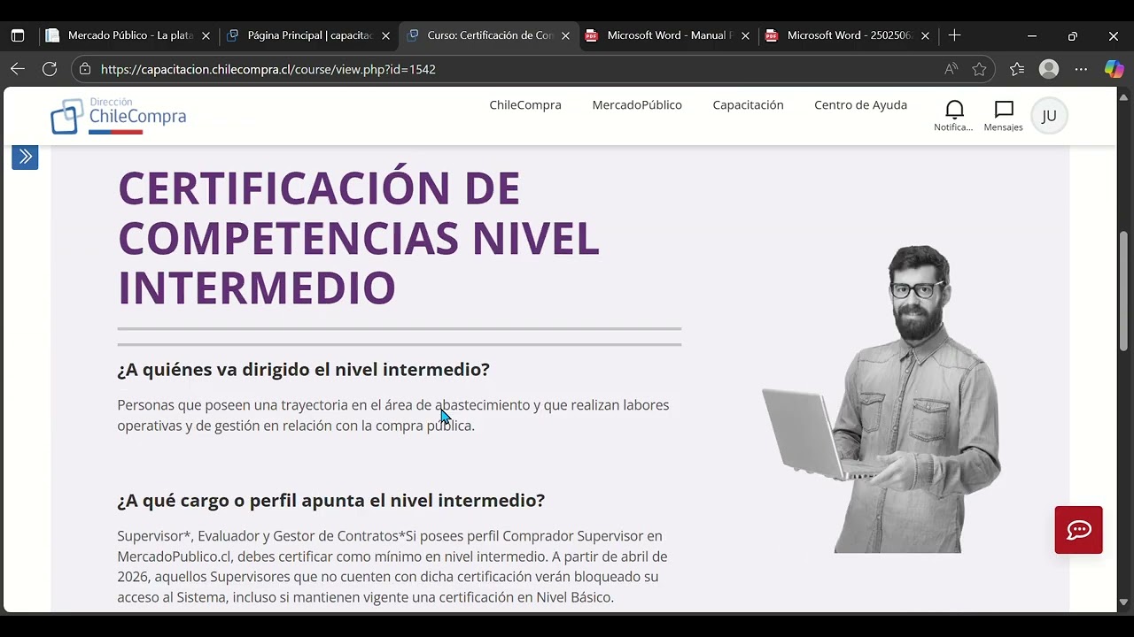 Certificaci&oacute;n en compras p&uacute;blicas | inscripci&oacute;n