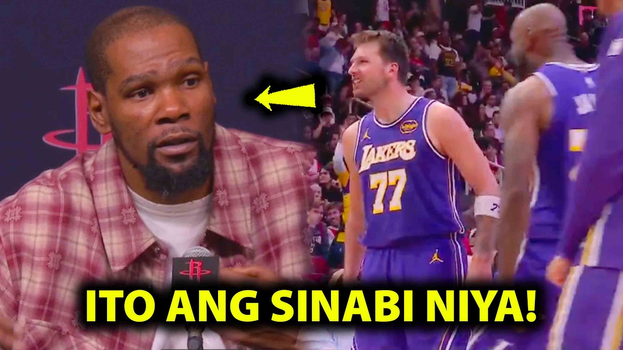 Minaliit ni Kevin Durant ang Panalo ng Lakers sa Rockets! Babawi daw sila sa Playoffs?