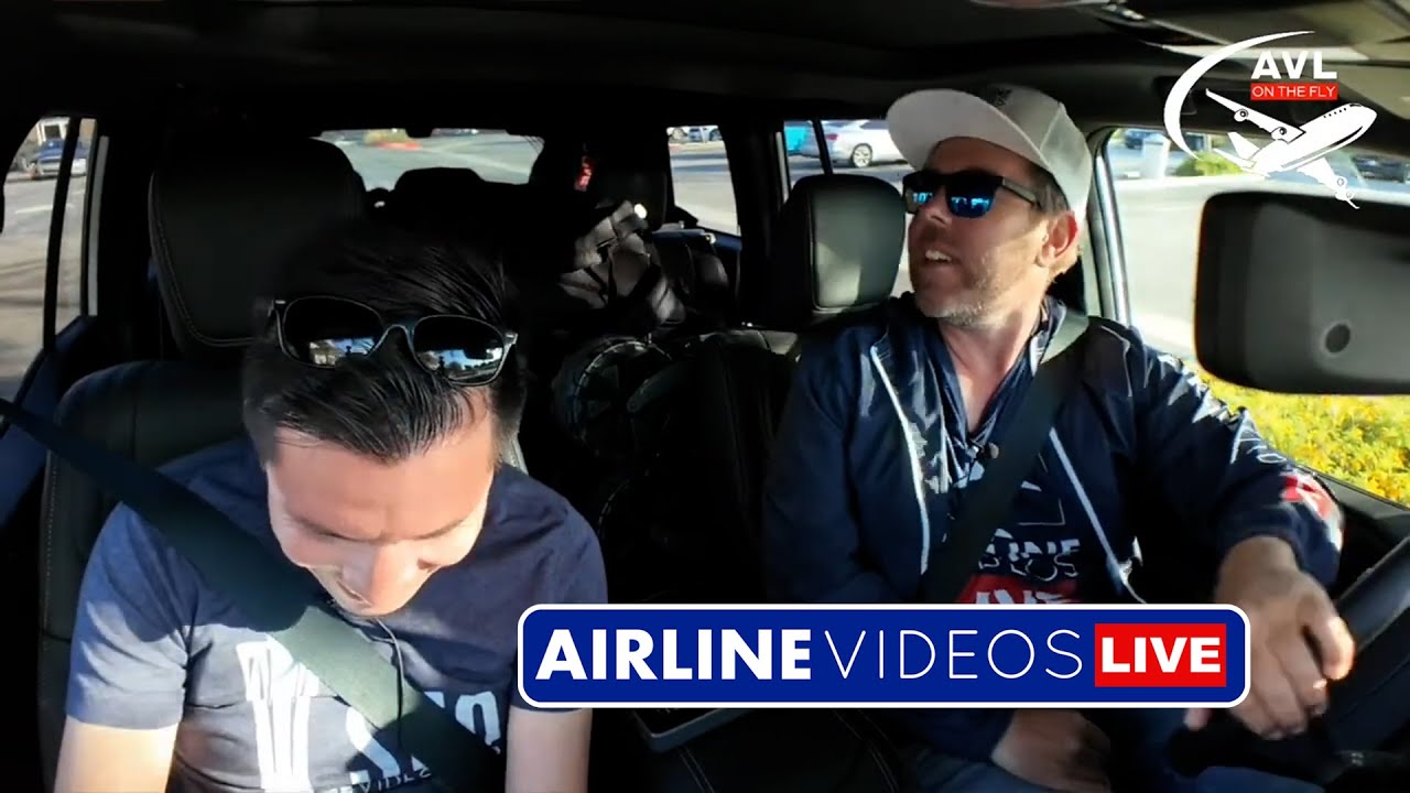 LIVE DRIVE to Los Angeles With The Plane Jockeys!
