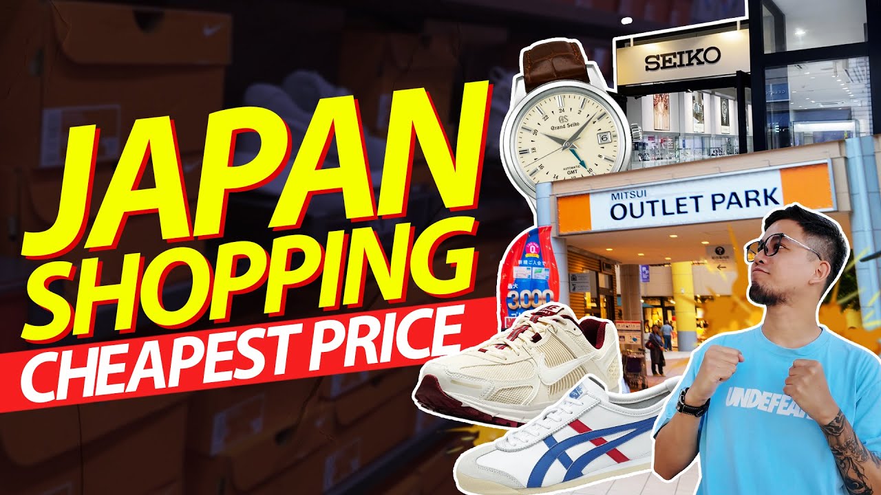 Самый дешевый магазин часов и обуви Seiko | Mitsui Outlet Park Japan Shopping #japan #tokyo