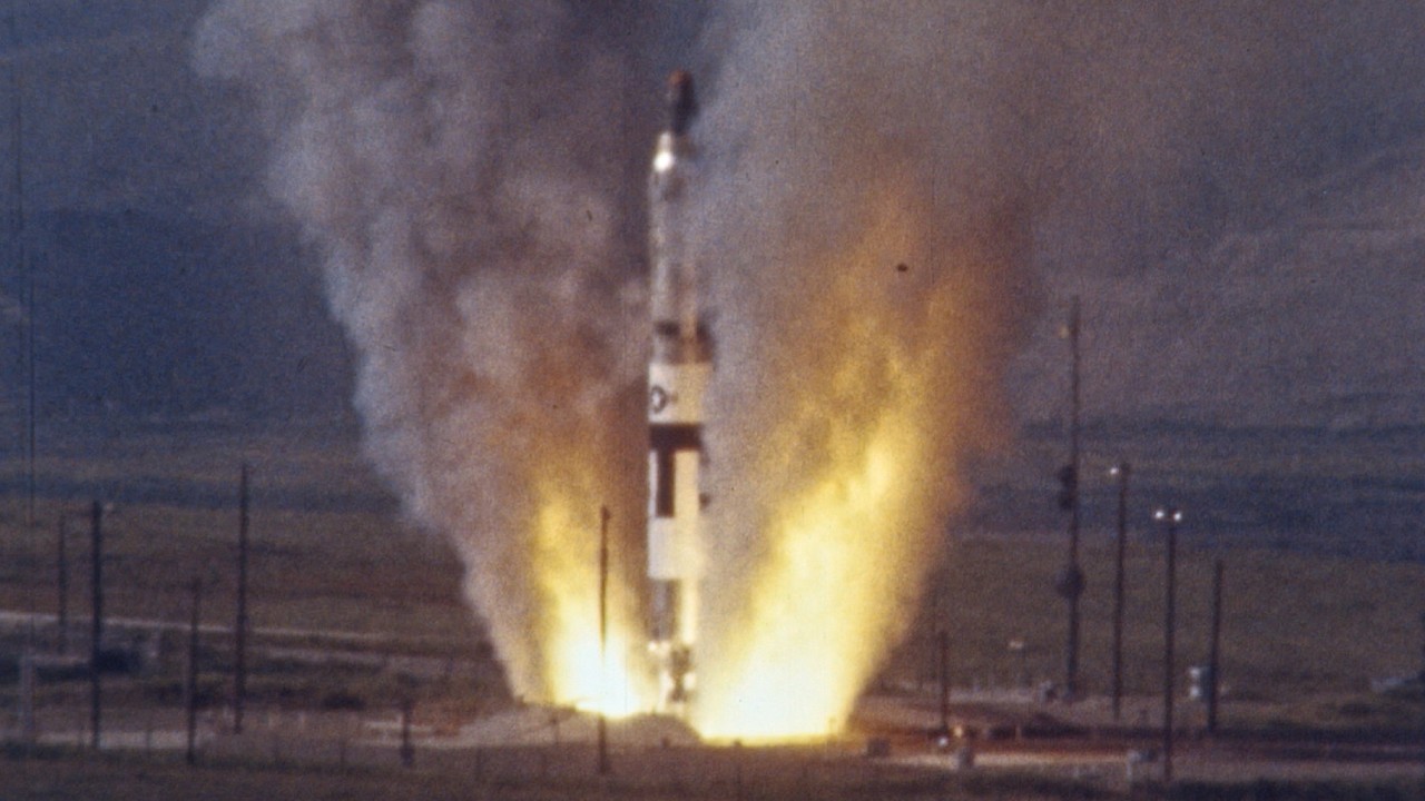 Titan II Missile Test Launch Footage 