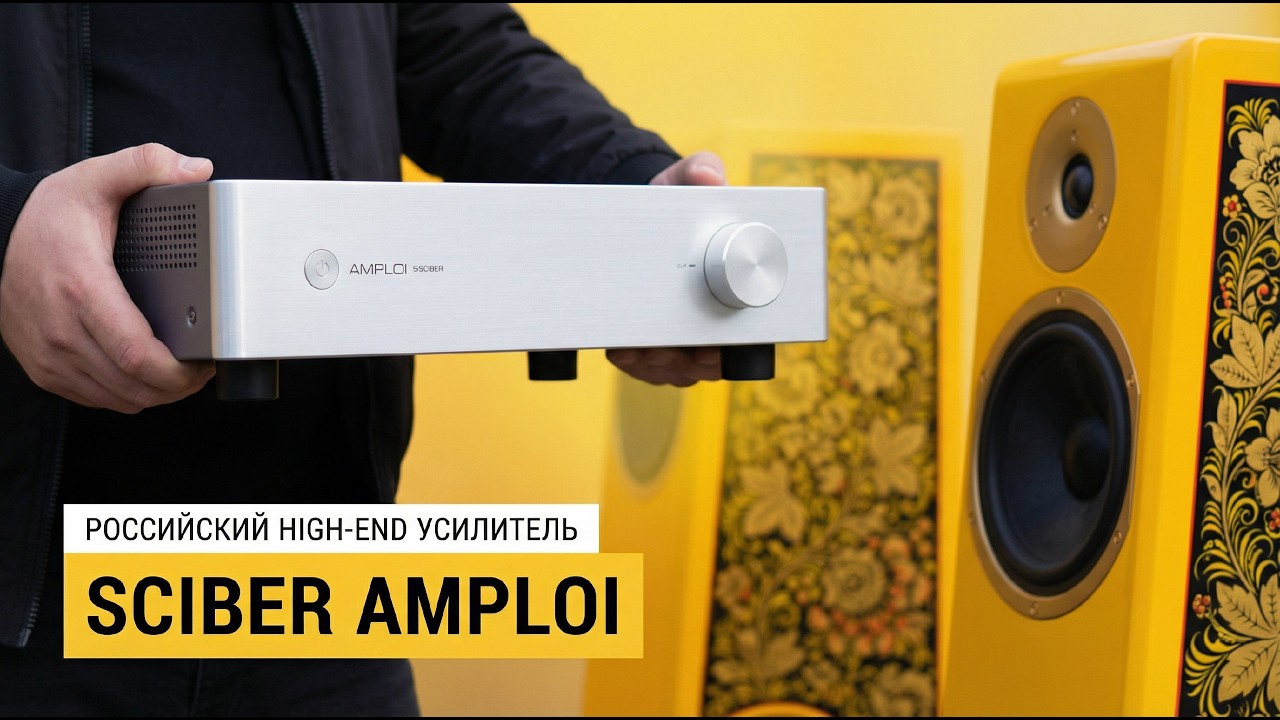 SCIBER Amploi — Прозрачный российский Hi-End мирового уровня.