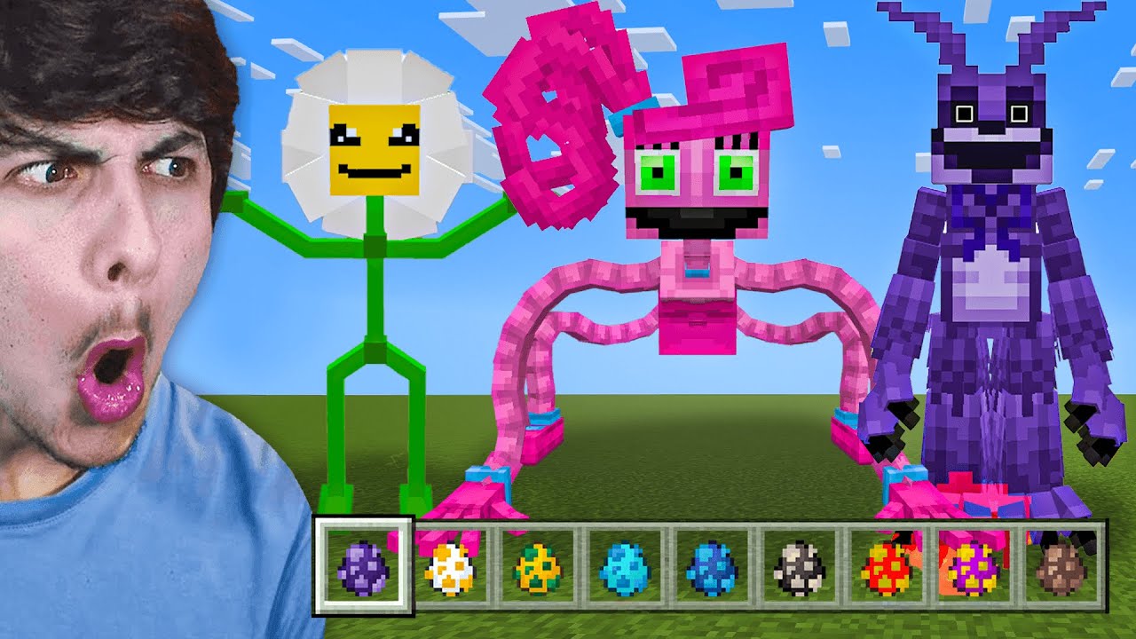 JE JOUE À UN MODE POPPY PLAYTIME CHAPITRE 3 MINECRAFT... (c'est trop cool)