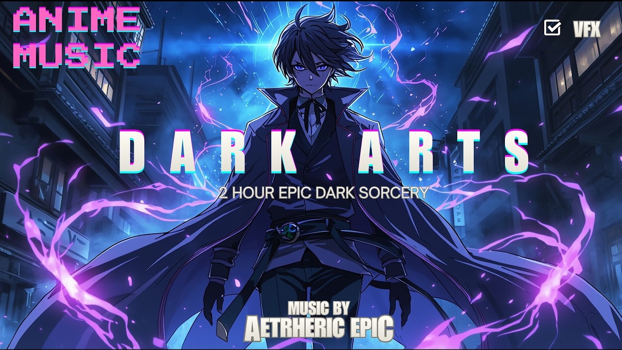 DARK ARTS - Dark Epic Anime Music 2026 | 2 Hours BGM for Study/Work