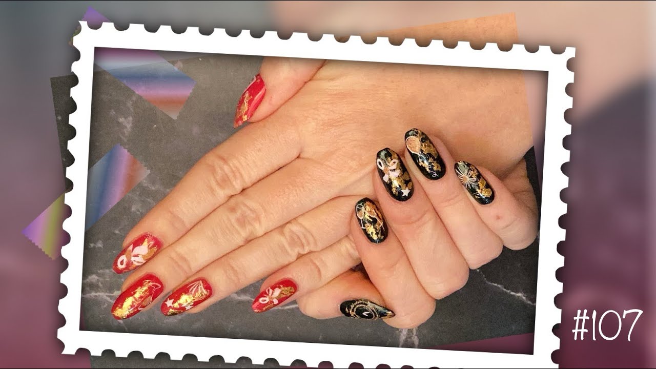 Плейлист - Маникюромагия.  💅  Домашний маникюр на Новый Год обычным лаком. Натуральные ногти!